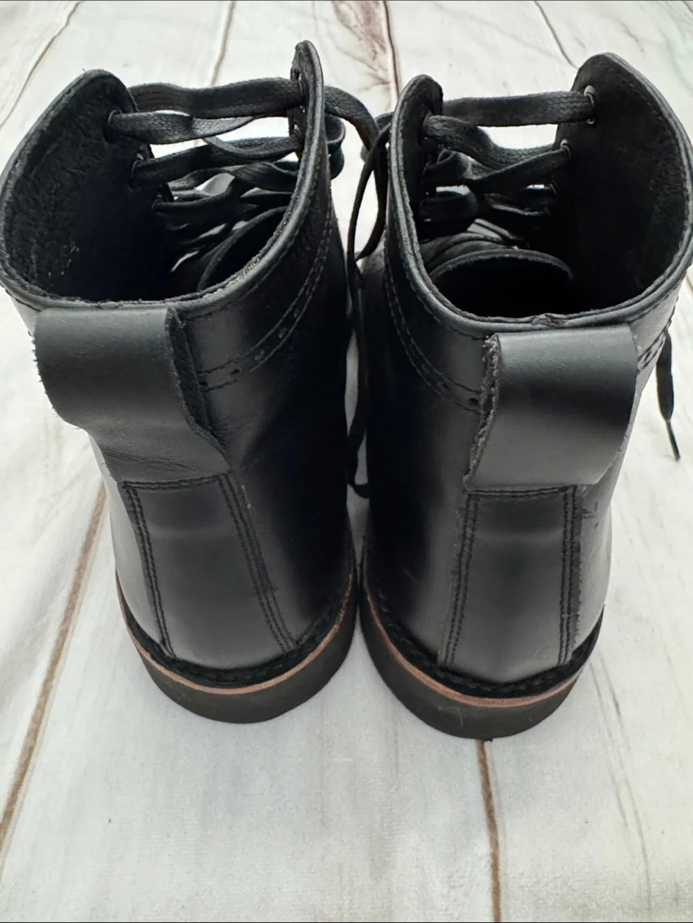 Men’s Broken Homme leather ankle boots